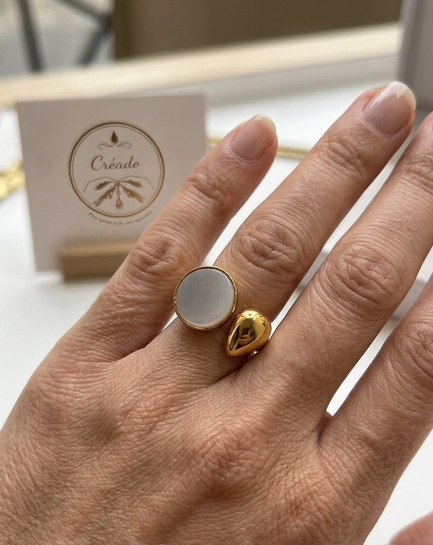 Bague acier inoxydable- La bella
