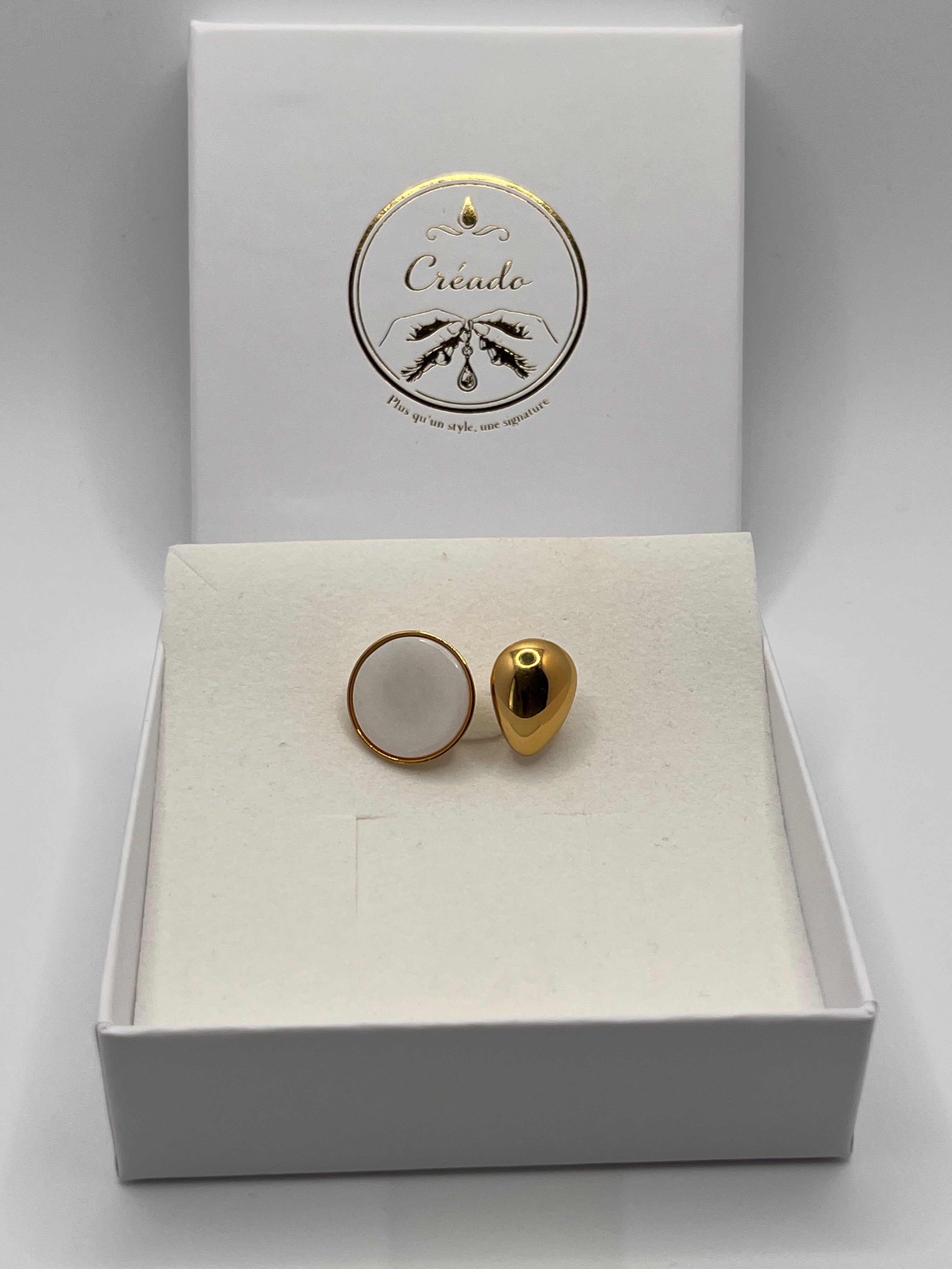 Bague acier inoxydable- La bella