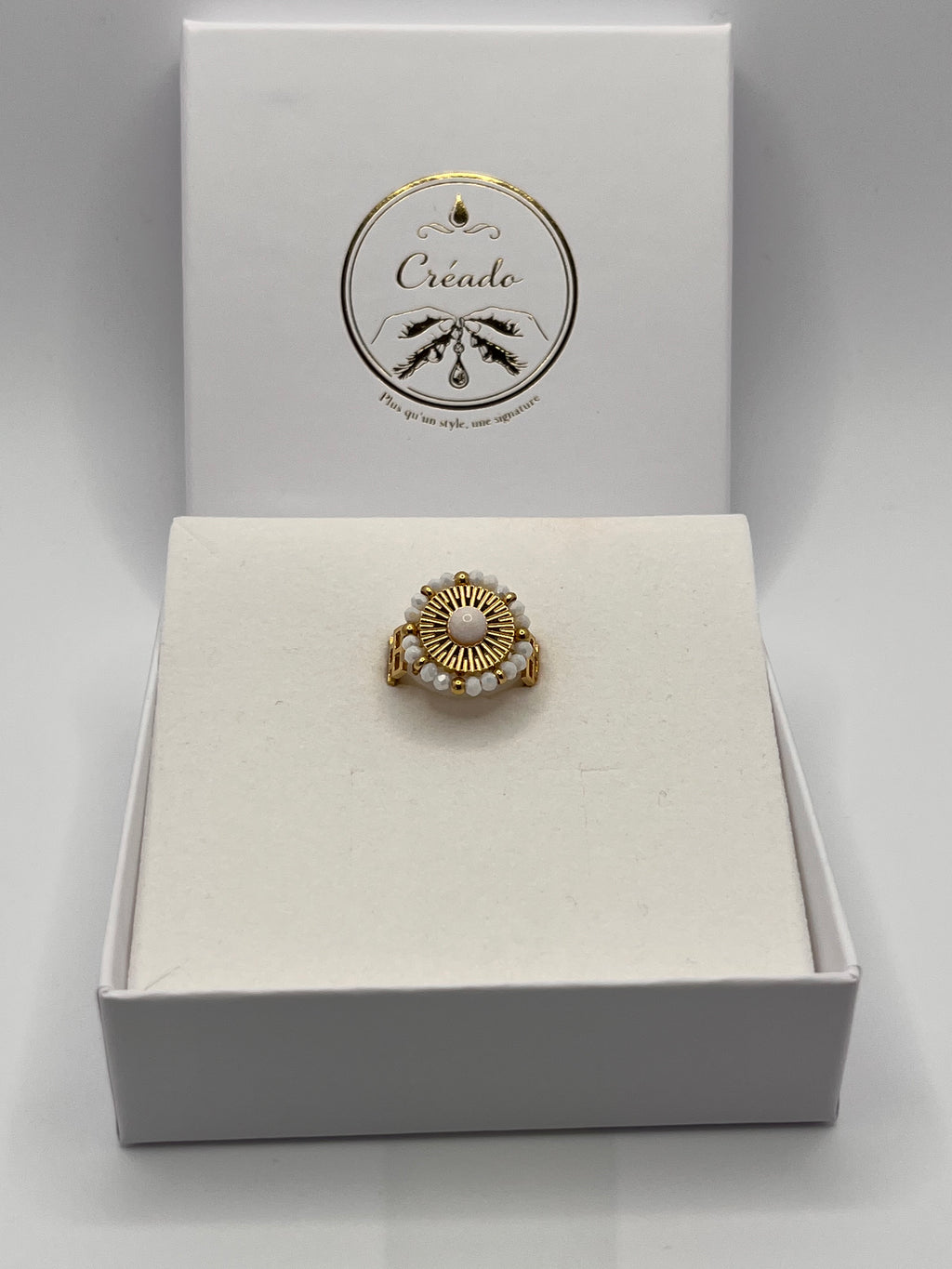 Bague acier inoxydable La solaire