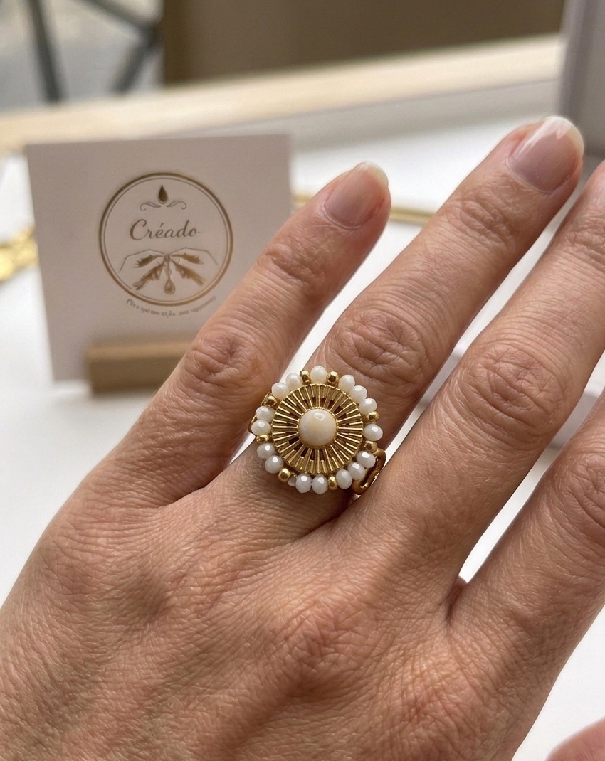 Bague acier inoxydable La solaire