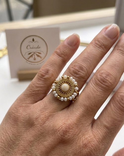 Bague acier inoxydable La solaire