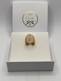 bague acier inoxydable multi-cerceaux
