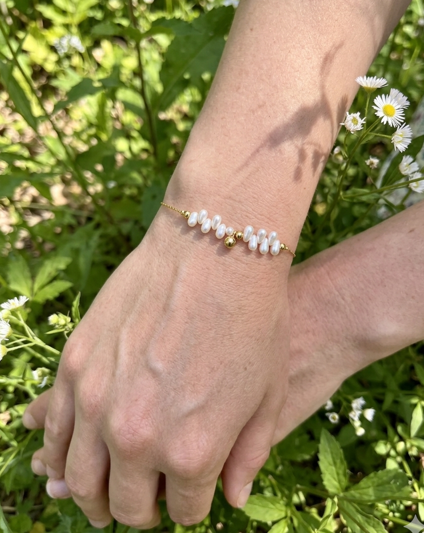Bracelet acier inoxydable-Le rosario